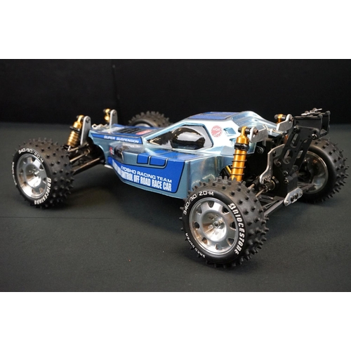 403 - Kyosho 1/10 Radio Controlled Racing Team Buggy Radio Control Off Road Race Car with 2 x shells