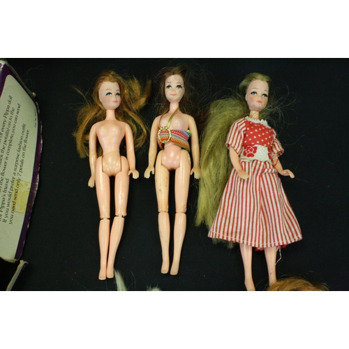 473 - Palitoy Pippa dolls - 6 x Pippa fashion dolls (Britt, Pippa, Marie, Tammie, 2 x Emma/Rosemary), Pipp... 