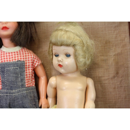 479 - Five fashion dolls, to include a Miss Rosebud hard plastic example, together with a collection of fa... 