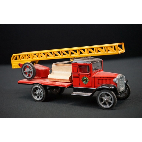 442 - Eight boxed tinplate models, to include Bugatti T-35 Racer MS 453 x 3, Kovap Hawkey Type C, Hawkey T... 