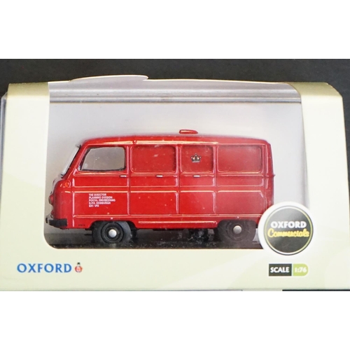 1201 - 60 Cased Oxford Diecast Commercials 1:76 scale models to include 76TR011 Benny Burger Mobile Trailer... 