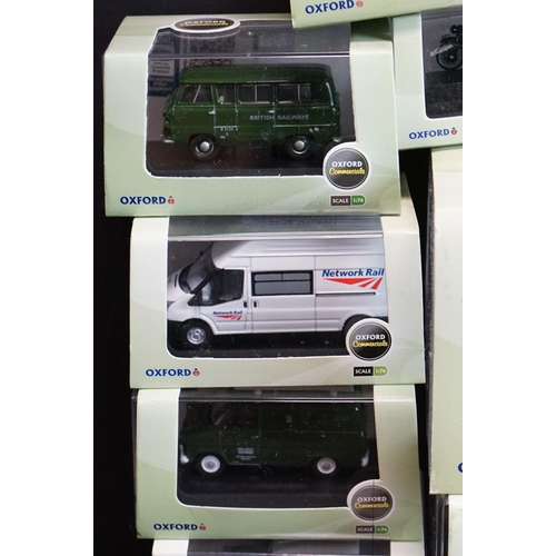 1201 - 60 Cased Oxford Diecast Commercials 1:76 scale models to include 76TR011 Benny Burger Mobile Trailer... 