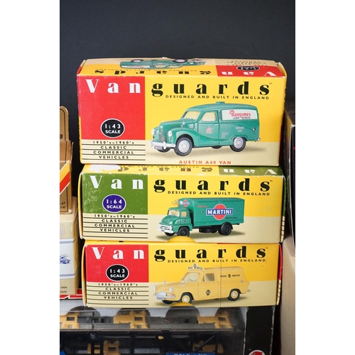 1205 - Collection of approx. 27 boxed diecast model vehicles, to include Vitesse, Vanguards, Corgi, Yat Min... 