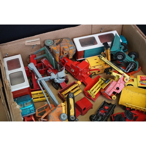 1207 - Quantity of play worn diecast models from the mid 20th C onwards to include Dinky, Matchbox, Corgi e... 