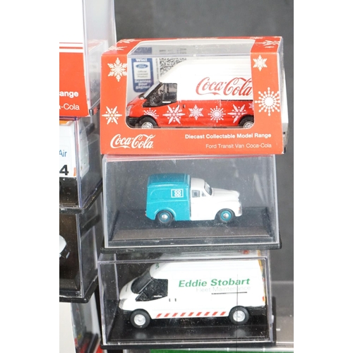 1209 - 44 Boxed / cased Oxford Diecast models to include 13 x Coca Cola (WE001CC, 76ALB001CC, 76S94004CC, e... 