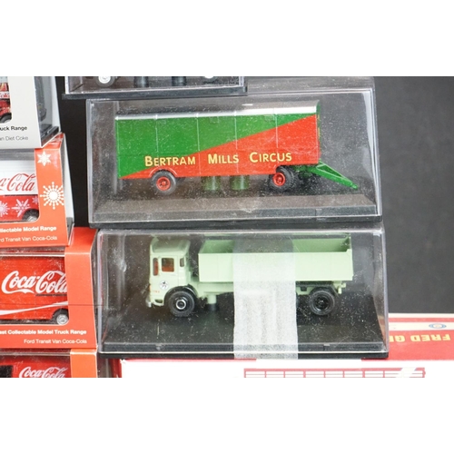 1209 - 44 Boxed / cased Oxford Diecast models to include 13 x Coca Cola (WE001CC, 76ALB001CC, 76S94004CC, e... 