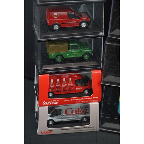 1209 - 44 Boxed / cased Oxford Diecast models to include 13 x Coca Cola (WE001CC, 76ALB001CC, 76S94004CC, e... 