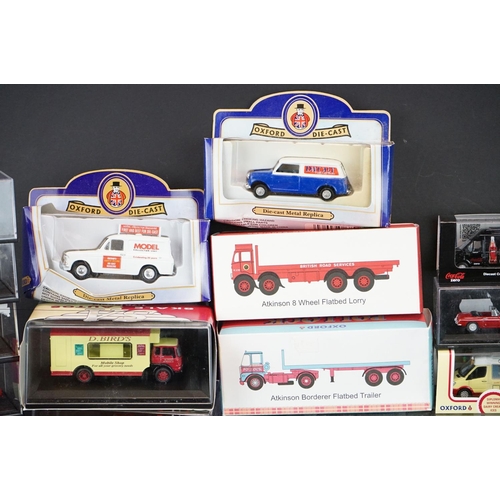 1209 - 44 Boxed / cased Oxford Diecast models to include 13 x Coca Cola (WE001CC, 76ALB001CC, 76S94004CC, e... 