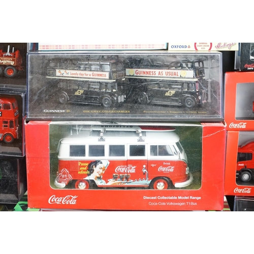 1209 - 44 Boxed / cased Oxford Diecast models to include 13 x Coca Cola (WE001CC, 76ALB001CC, 76S94004CC, e... 