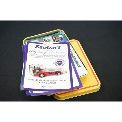 1212 - 22 Boxed & sealed Atlas Editions 1:76 World of Stobart Series diecast models to include #4664126, #4... 