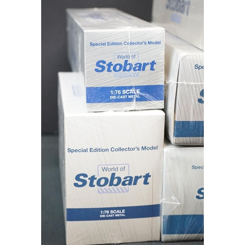 1212 - 22 Boxed & sealed Atlas Editions 1:76 World of Stobart Series diecast models to include #4664126, #4... 