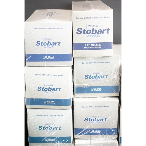 1212 - 22 Boxed & sealed Atlas Editions 1:76 World of Stobart Series diecast models to include #4664126, #4... 