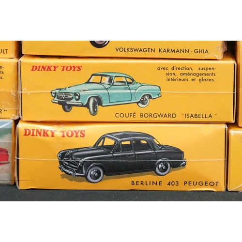 1216 - 30 Boxed & sealed Atlas Editions Dinky diecast models to include 25 B Fourgon Tole Peugeot, 25 JJ Fo... 