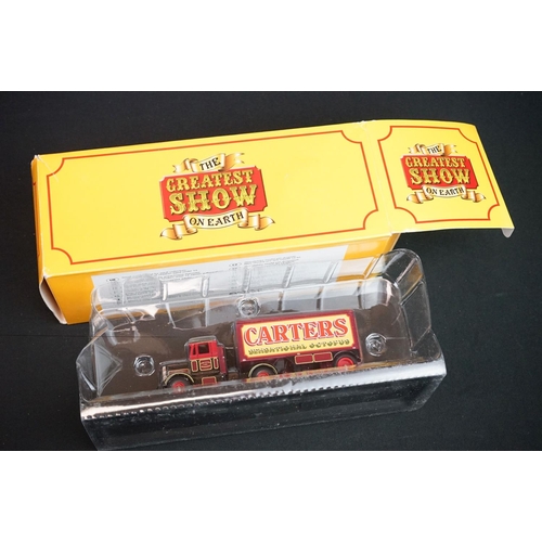 1226 - 29 Boxed Atlas Editions ' The Greatest Show on Earth ' diecast models, mostly in sealed boxes, to in... 