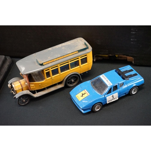 1232 - Quantity of diecast models to include Rio, Corgi, Burago, Matchbox etc, condition varies