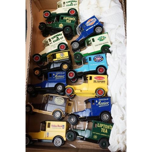 1237 - Collection of diecast models to include Brumm & Matchbox examples featuring many commercials with ad... 