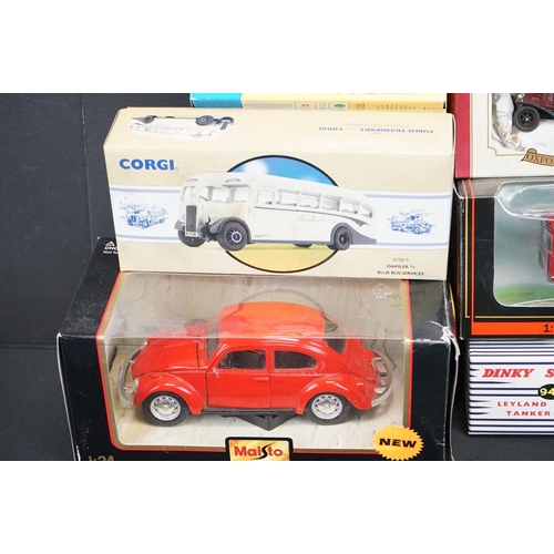 1243 - 15 Boxed / cased diecast models to include EFE Exclusive First Editions, Matchbox Dinky Collection, ... 