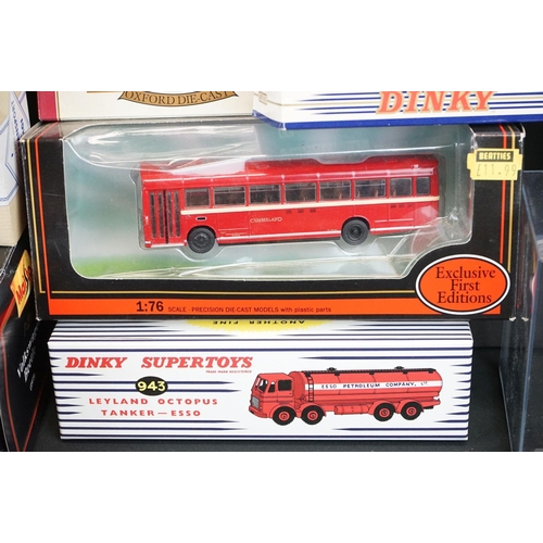 1243 - 15 Boxed / cased diecast models to include EFE Exclusive First Editions, Matchbox Dinky Collection, ... 