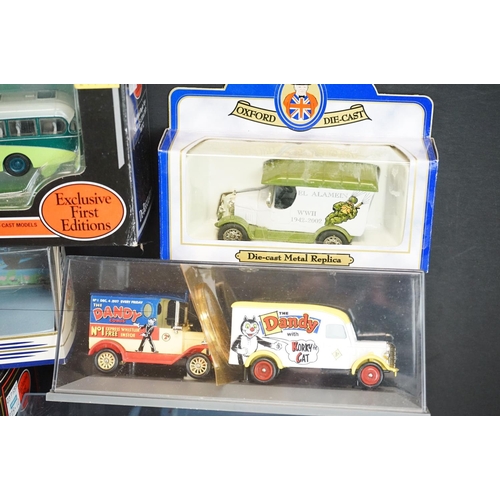 1243 - 15 Boxed / cased diecast models to include EFE Exclusive First Editions, Matchbox Dinky Collection, ... 