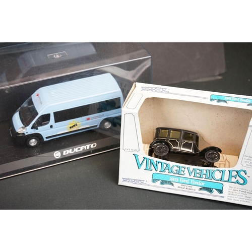 1243 - 15 Boxed / cased diecast models to include EFE Exclusive First Editions, Matchbox Dinky Collection, ... 