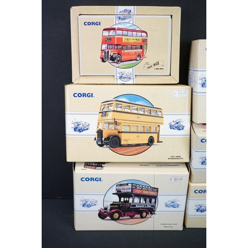 1247 - 21 Boxed Corgi ' Classic Commercials from Corgi ' diecast models with COAs to include 97911, 91912, ... 