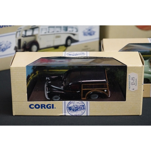 1254 - 22 Boxed Corgi Classics diecast models to include 11 x Public Transport from Corgi with COAs (97821,... 