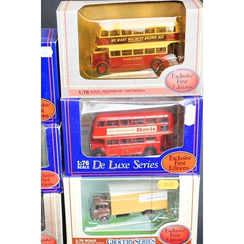 1261 - 22 Boxed EFE Exclusive First Editions 1:76 diecast models to include 6 x De Luxe Series (12306 DL, 1... 