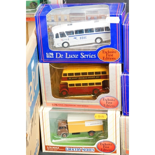 1261 - 22 Boxed EFE Exclusive First Editions 1:76 diecast models to include 6 x De Luxe Series (12306 DL, 1... 