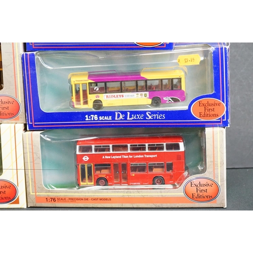 1261 - 22 Boxed EFE Exclusive First Editions 1:76 diecast models to include 6 x De Luxe Series (12306 DL, 1... 