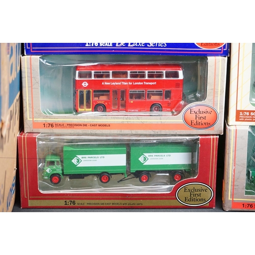 1261 - 22 Boxed EFE Exclusive First Editions 1:76 diecast models to include 6 x De Luxe Series (12306 DL, 1... 