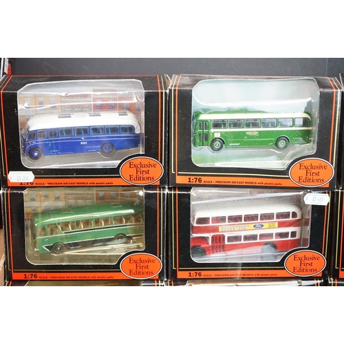 1262 - 28 Boxed EFE Exclusive First Editions 1:76 diecast models to include 16315 Bristol LS Bus Southern V... 