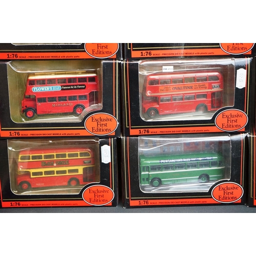 1262 - 28 Boxed EFE Exclusive First Editions 1:76 diecast models to include 16315 Bristol LS Bus Southern V... 