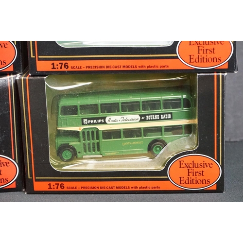 1262 - 28 Boxed EFE Exclusive First Editions 1:76 diecast models to include 16315 Bristol LS Bus Southern V... 