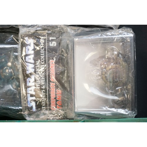 1076 - Star Wars - 11 Sealed DeAgostini Star Wars The Official Starship & Vehicle Collection models