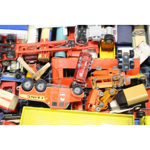 1295 - Over 225 play worn diecast models to include Matchbox, Dinky, Corgi and Maisto, featuring Matchbox B... 