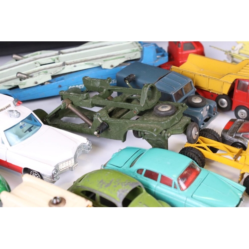 1378 - Collection of mid 20th C diecast models to include Matchbox Lesney, Corgi and Dinky plus 6 x boxed S... 