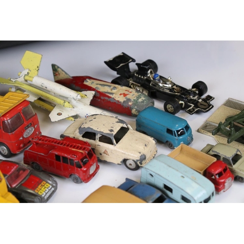 1378 - Collection of mid 20th C diecast models to include Matchbox Lesney, Corgi and Dinky plus 6 x boxed S... 