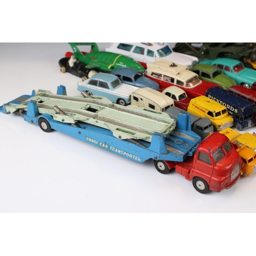 1378 - Collection of mid 20th C diecast models to include Matchbox Lesney, Corgi and Dinky plus 6 x boxed S... 