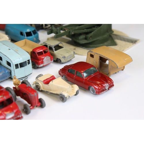 1378 - Collection of mid 20th C diecast models to include Matchbox Lesney, Corgi and Dinky plus 6 x boxed S... 