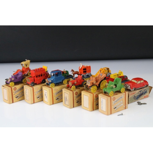 1398A - 13 Boxed diecast models to include 8 x Charbens Miniature Series, 4 x Matchbox Lesney and 1 x Mighty... 