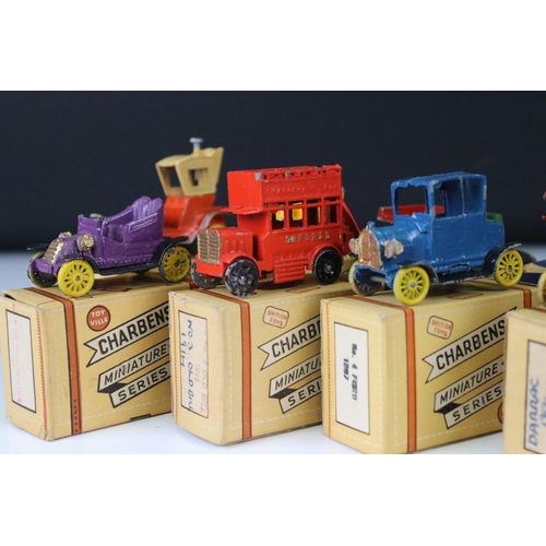 1398A - 13 Boxed diecast models to include 8 x Charbens Miniature Series, 4 x Matchbox Lesney and 1 x Mighty... 