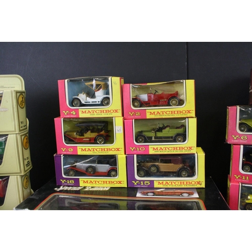 1299 - 36 Boxed diecast models to include 28 x Matchbox Models of Yesteryear (Y-2, Y-3, Y-1, Y-4, Y-5, etc)... 