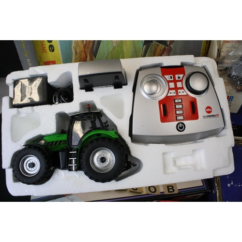 420 - Collection of mixed toys & games to include a Siku R/C tractor, boxed Denys Fisher 'War of the Dalek... 