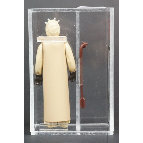 1647 - Star Wars - UKG graded cased Sand People figure with accessory (1977), Hong Kong, Figure 85% Paint 8... 