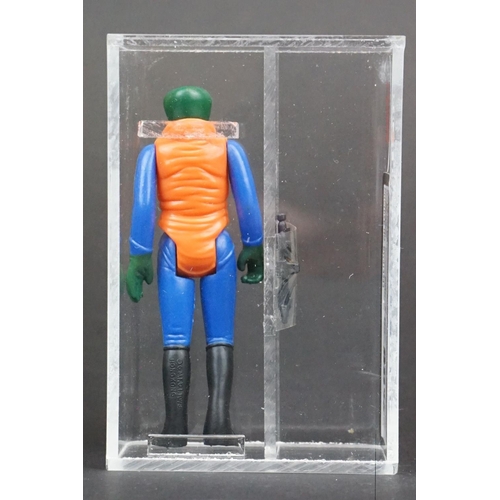 1655 - Star Wars - UKG graded cased Walrus Man figure with accessory (1978), Figure 90% Paint 85% Overall 8... 