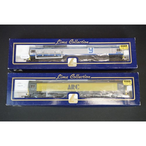 281 - Four boxed Lima OO gauge locomotives to include 3 x Lima Collection (Yeoman Highlander, Village of W... 