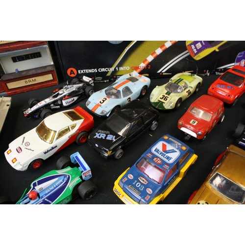 1302 - Scalextric -  Collection of 40+ slot cars, to include boxed C/67 F/J Lotus & C/82 Lotus  and other b... 