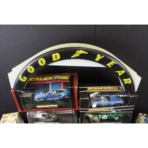 1302 - Scalextric -  Collection of 40+ slot cars, to include boxed C/67 F/J Lotus & C/82 Lotus  and other b... 