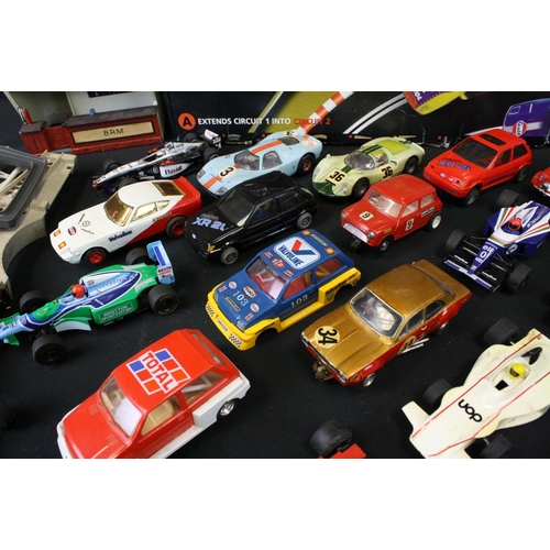 1302 - Scalextric -  Collection of 40+ slot cars, to include boxed C/67 F/J Lotus & C/82 Lotus  and other b... 