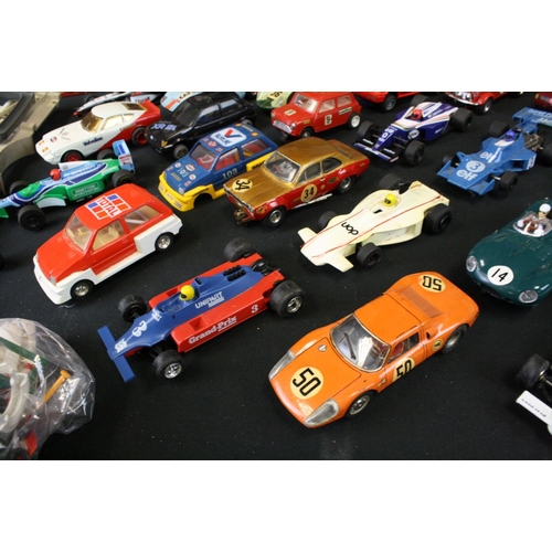 1302 - Scalextric -  Collection of 40+ slot cars, to include boxed C/67 F/J Lotus & C/82 Lotus  and other b... 